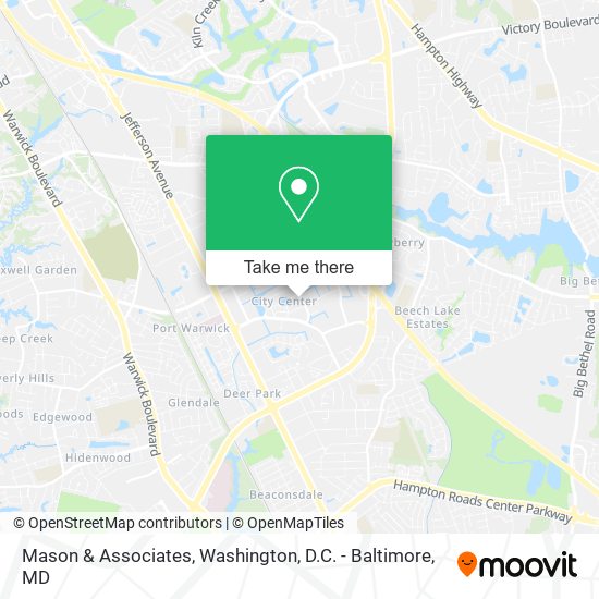 Mapa de Mason & Associates