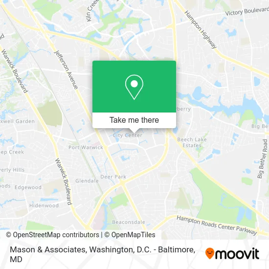 Mason & Associates map