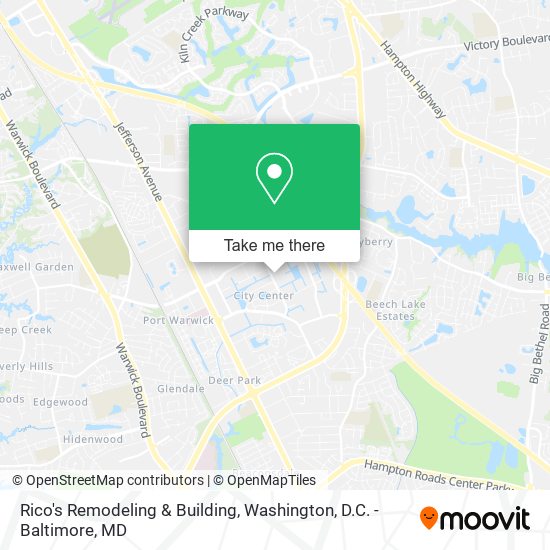 Mapa de Rico's Remodeling & Building