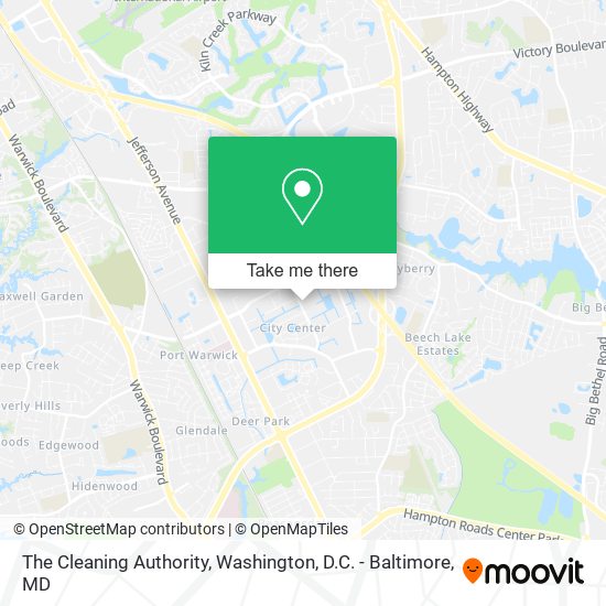 Mapa de The Cleaning Authority