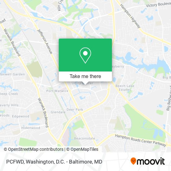 PCFWD map