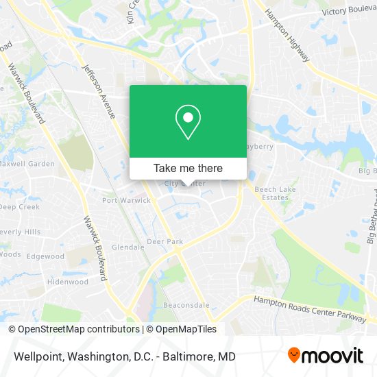 Wellpoint map