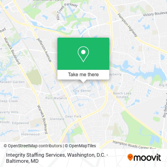 Integrity Staffing Services map