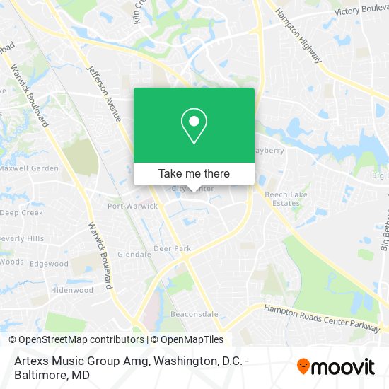 Artexs Music Group Amg map