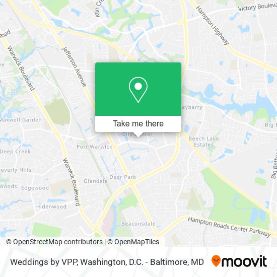 Weddings by VPP map