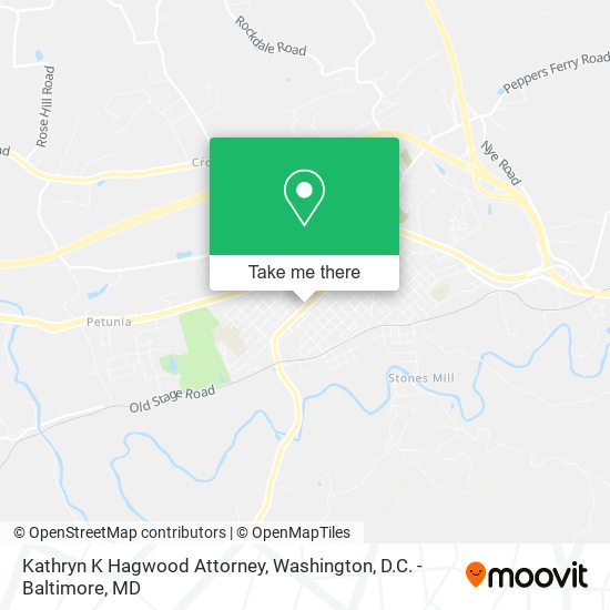 Mapa de Kathryn K Hagwood Attorney