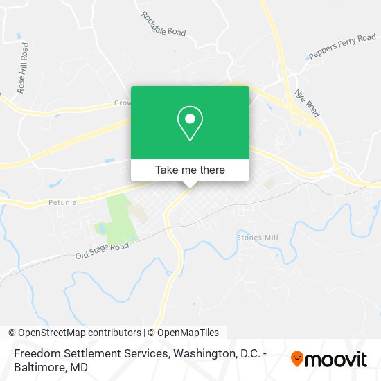 Mapa de Freedom Settlement Services