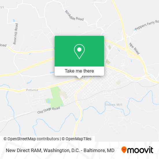 New Direct RAM map