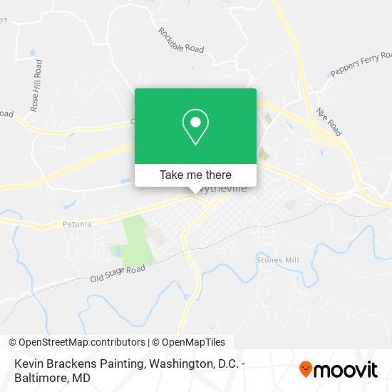 Kevin Brackens Painting map