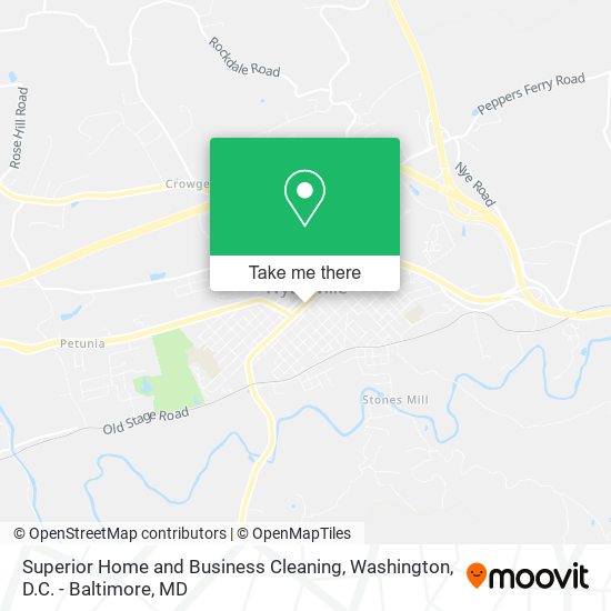 Superior Home and Business Cleaning map