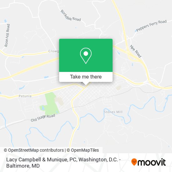 Lacy Campbell & Munique, PC map