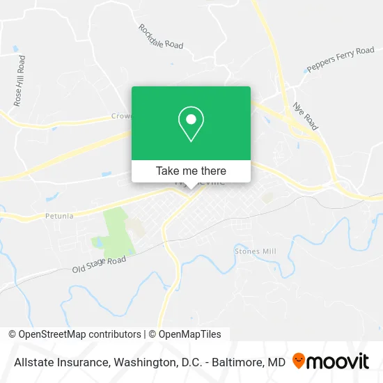 Allstate Insurance map
