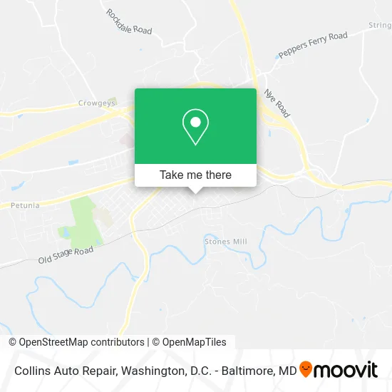 Collins Auto Repair map