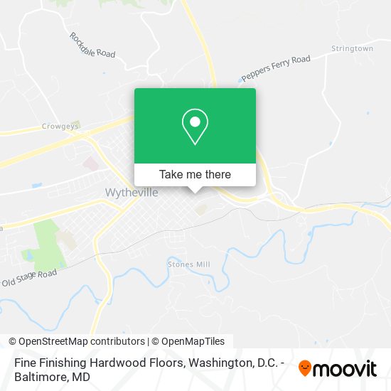 Mapa de Fine Finishing Hardwood Floors