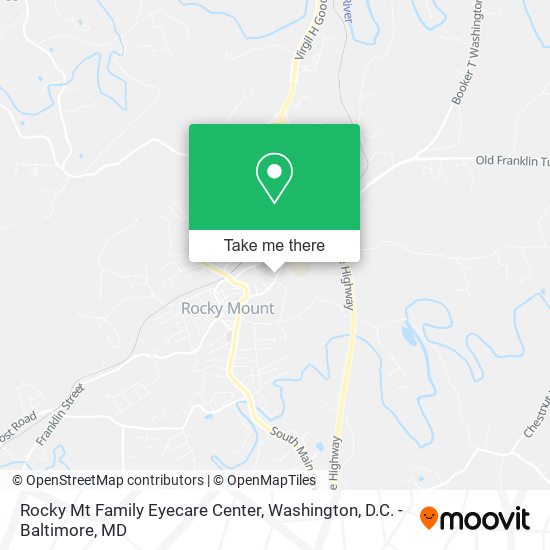 Mapa de Rocky Mt Family Eyecare Center