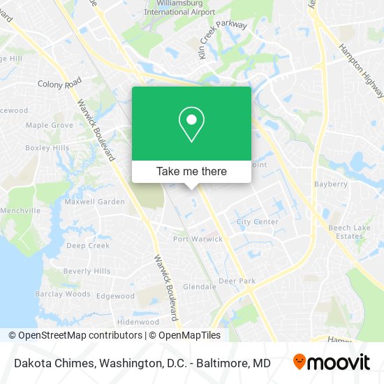 Dakota Chimes map