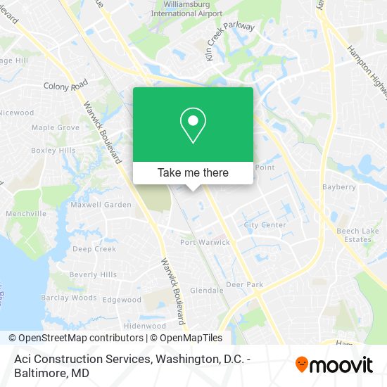 Aci Construction Services map