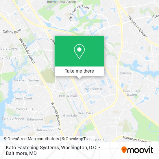 Mapa de Kato Fastening Systems