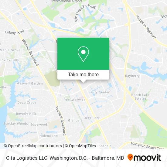 Cita Logistics LLC map