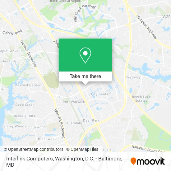 Interlink Computers map