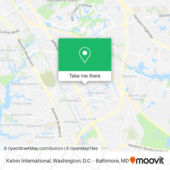 Kelvin International map