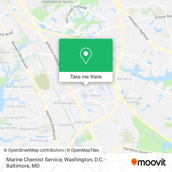 Marine Chemist Service map