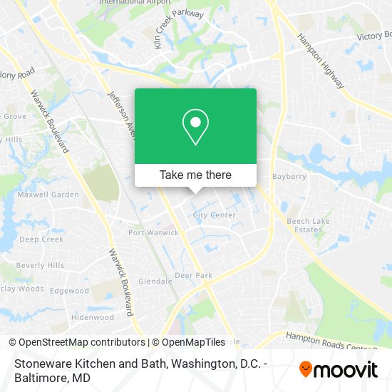 Stoneware Kitchen and Bath map