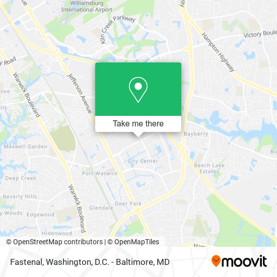 Fastenal map