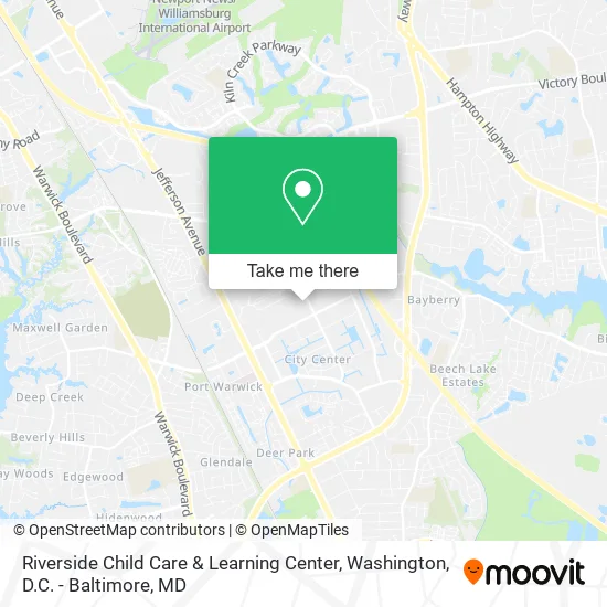 Riverside Child Care & Learning Center map