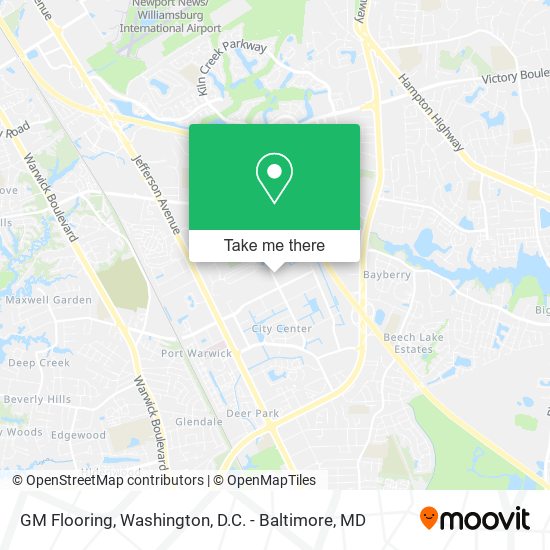GM Flooring map