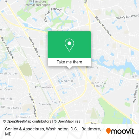 Conley & Associates map