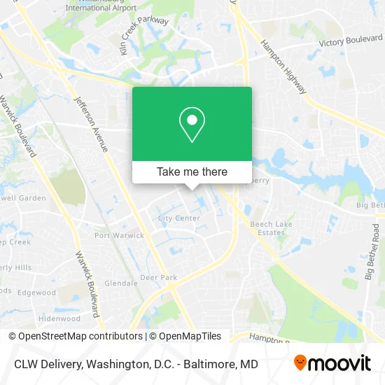 CLW Delivery map