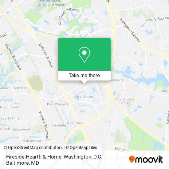Mapa de Fireside Hearth & Home