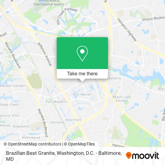 Brazilian Best Granite map