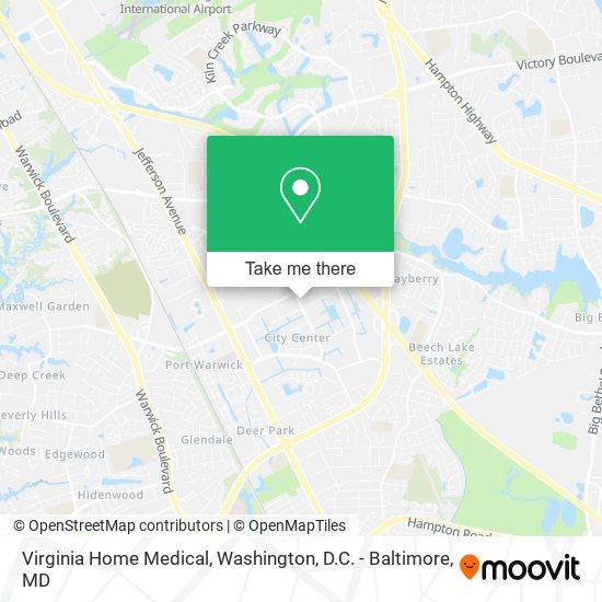Virginia Home Medical map