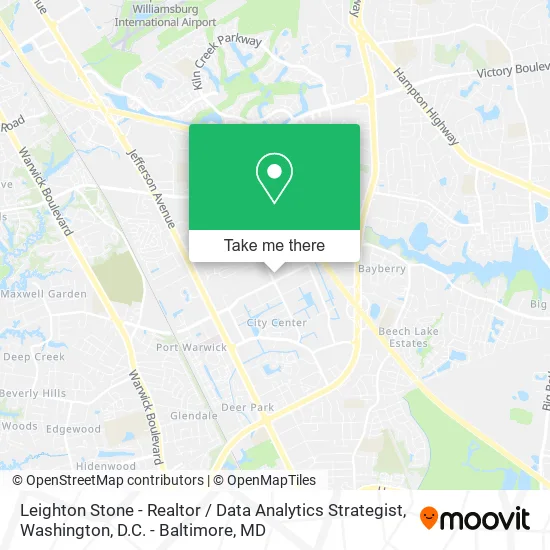Leighton Stone - Realtor / Data Analytics Strategist map