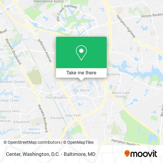 Mapa de Center