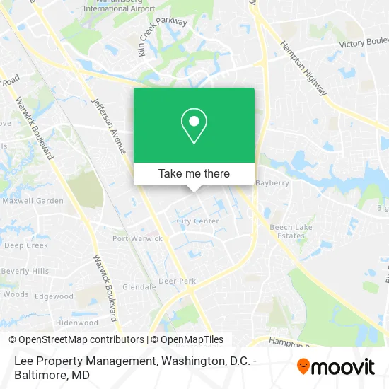 Lee Property Management map