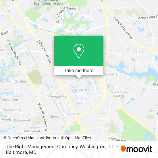 The Right Management Company map