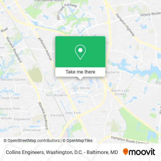 Collins Engineers map