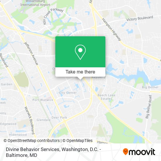 Divine Behavior Services map