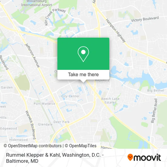 Rummel Klepper & Kahl map