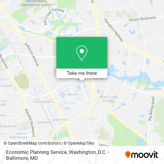 Mapa de Economic Planning Service