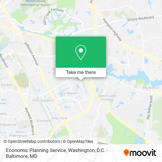 Economic Planning Service map