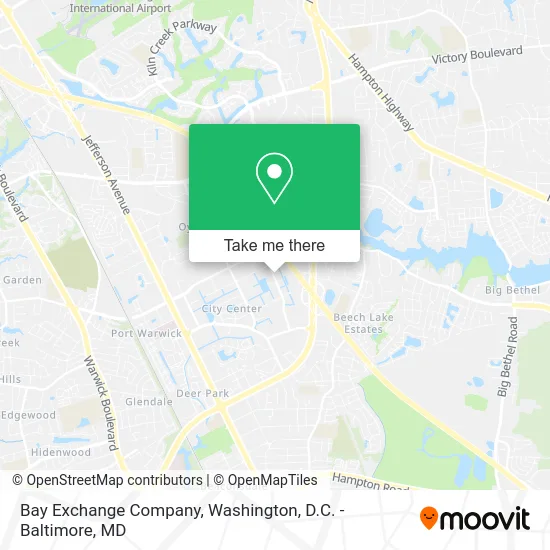 Bay Exchange Company map