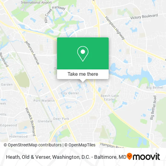 Heath, Old & Verser map