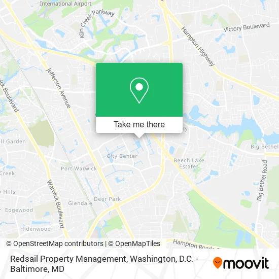 Redsail Property Management map