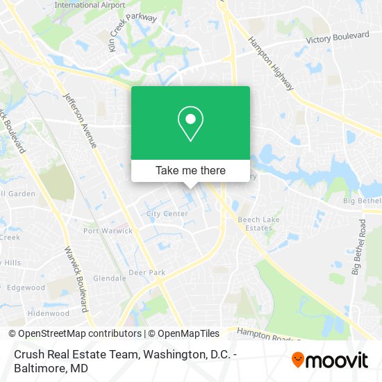 Crush Real Estate Team map