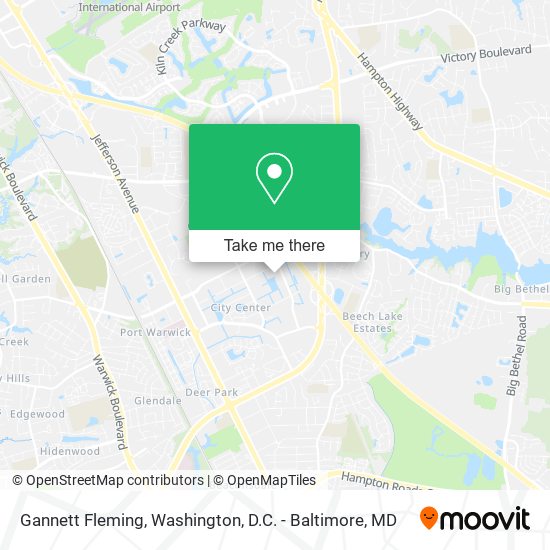 Gannett Fleming map