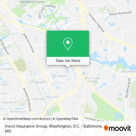 Insco Insurance Group map